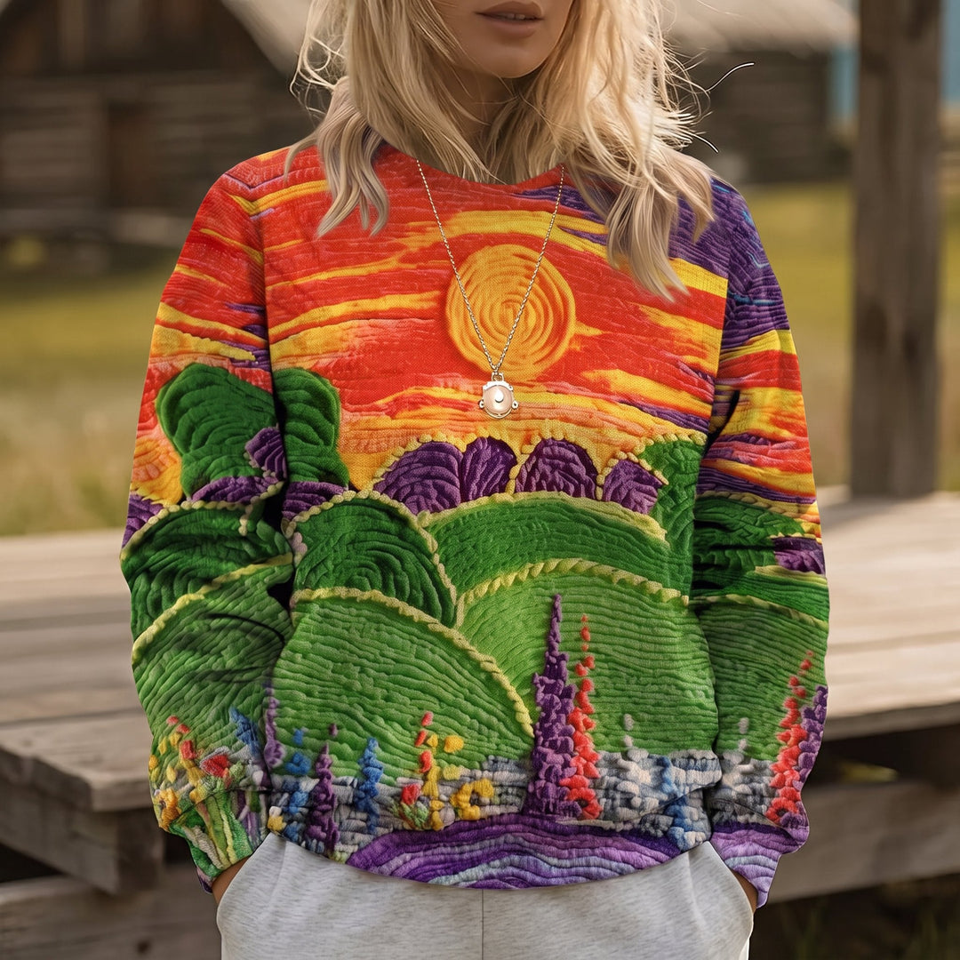 De Hattie Sunburst Trui