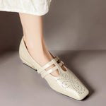 OONAGH | Brogued Dual-Strap Mary Jane Pumps