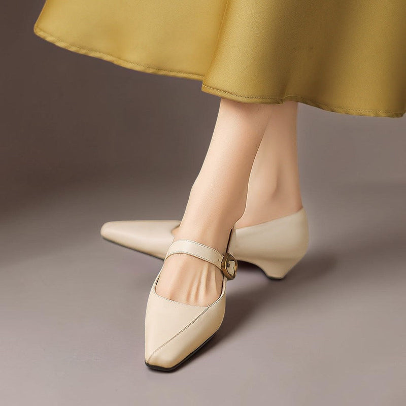 MATILDA | Panelled Mary Jane Heels