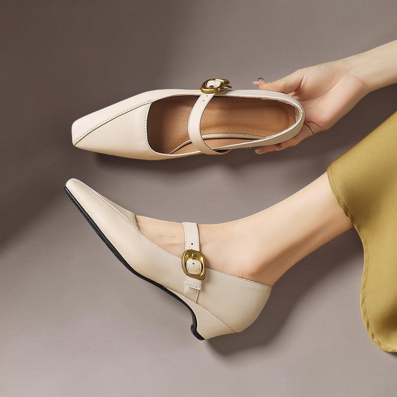 MATILDA | Panelled Mary Jane Heels