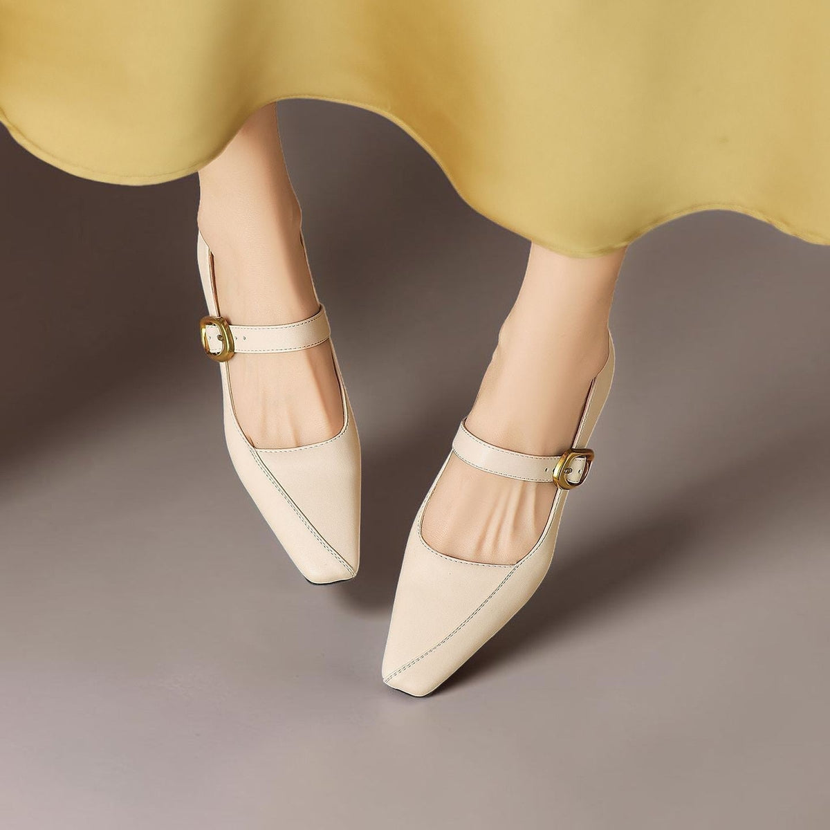MATILDA | Panelled Mary Jane Heels