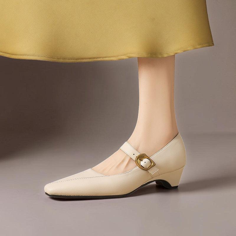 MATILDA | Panelled Mary Jane Heels
