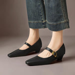MATILDA | Panelled Mary Jane Heels