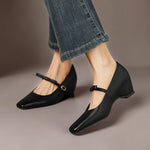 IVY | Bow-Strap Mary Jane Pumps