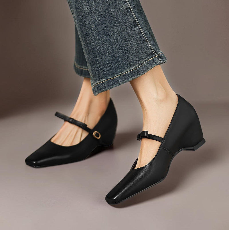 IVY | Bow-Strap Mary Jane Pumps