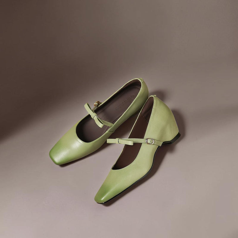 IVY | Bow-Strap Mary Jane Pumps