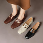 OONAGH | Brogued Dual-Strap Mary Jane Pumps
