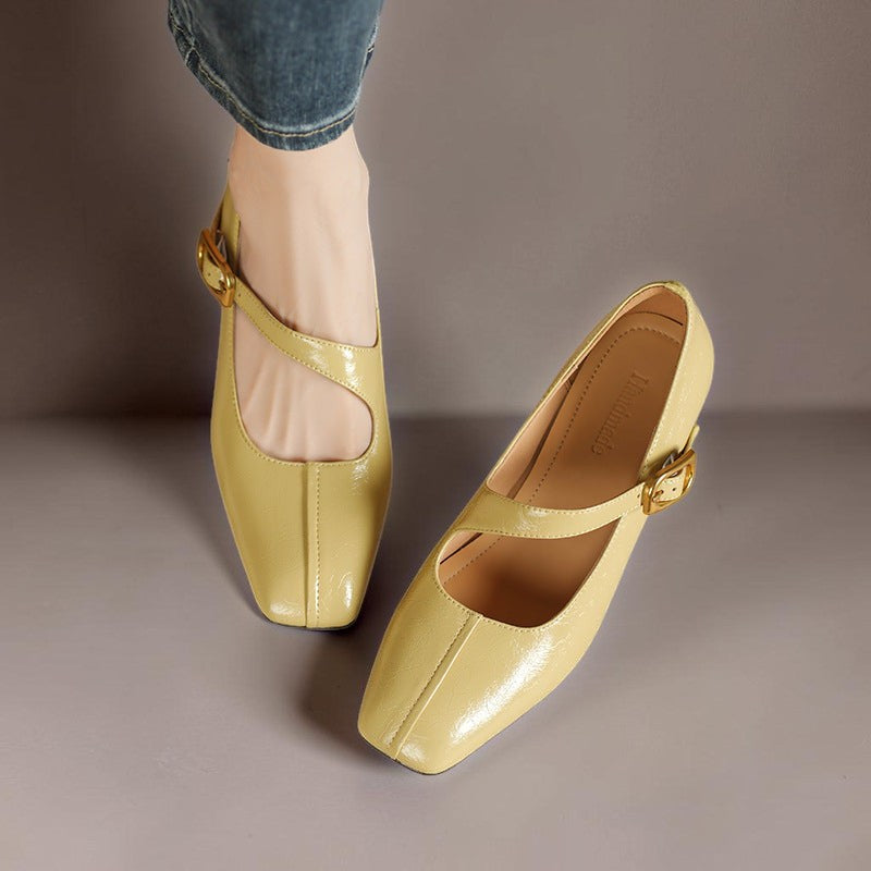 ELEANOR | Buckle-Strap Mary Jane Heels