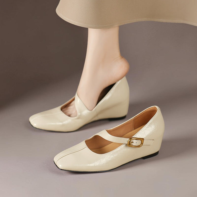 ELEANOR | Buckle-Strap Mary Jane Heels