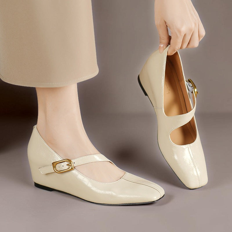ELEANOR | Buckle-Strap Mary Jane Heels