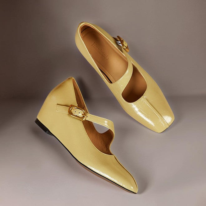 ELEANOR | Buckle-Strap Mary Jane Heels