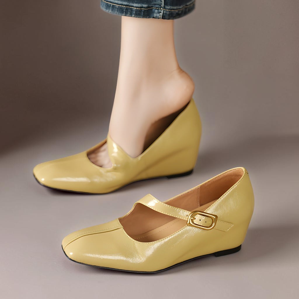 ELEANOR | Buckle-Strap Mary Jane Heels