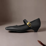MATILDA | Panelled Mary Jane Heels