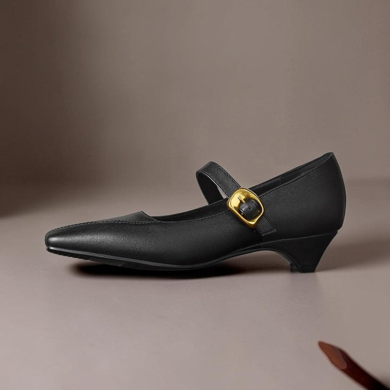 MATILDA | Panelled Mary Jane Heels
