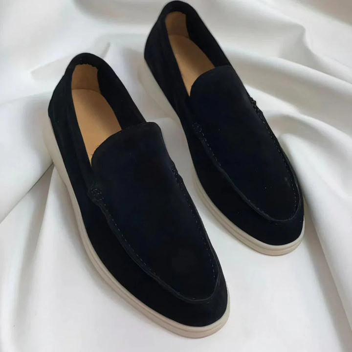 WOUTER | ELEGANTE SUÈDE LOAFERS - afbeelding 1