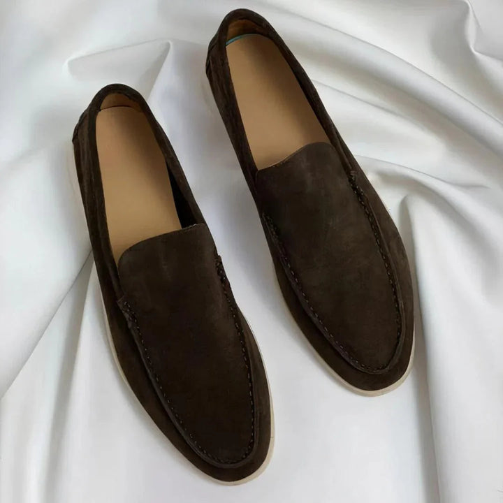 WOUTER | ELEGANTE SUÈDE LOAFERS - afbeelding 4