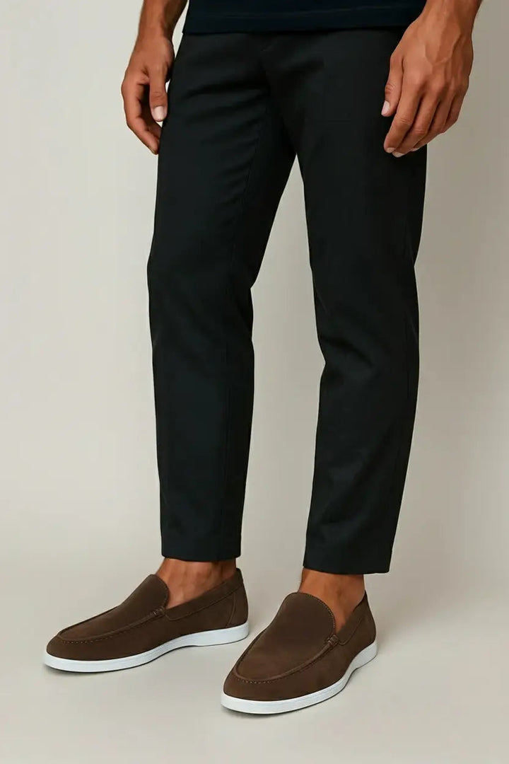 WOUTER | ELEGANTE SUÈDE LOAFERS - afbeelding 9
